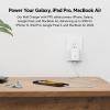 Belkin USB C Charger Block 30W - USB-C to C Cable Included - PPS, USB-IF Certified PD 3.0 Super Fast Charging - Samsung Galaxy S25, Apple iPhone 17, Air, Google Pixel, Nintendo Switch 2 & More - White view 4