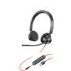 Plantronics - Blackwire 3325 Wired Stereo Headset with Boom Mic (Poly) - Connect to PC/Mac via USB-A or mobile/tablet via 3.5 mm connector - Works with Teams, Zoom & more (Renewed) view 1