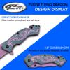 SZCO 7.75" Flying Dragon Assisted Open Rescue Utility Folding Knife (Purple) view 4