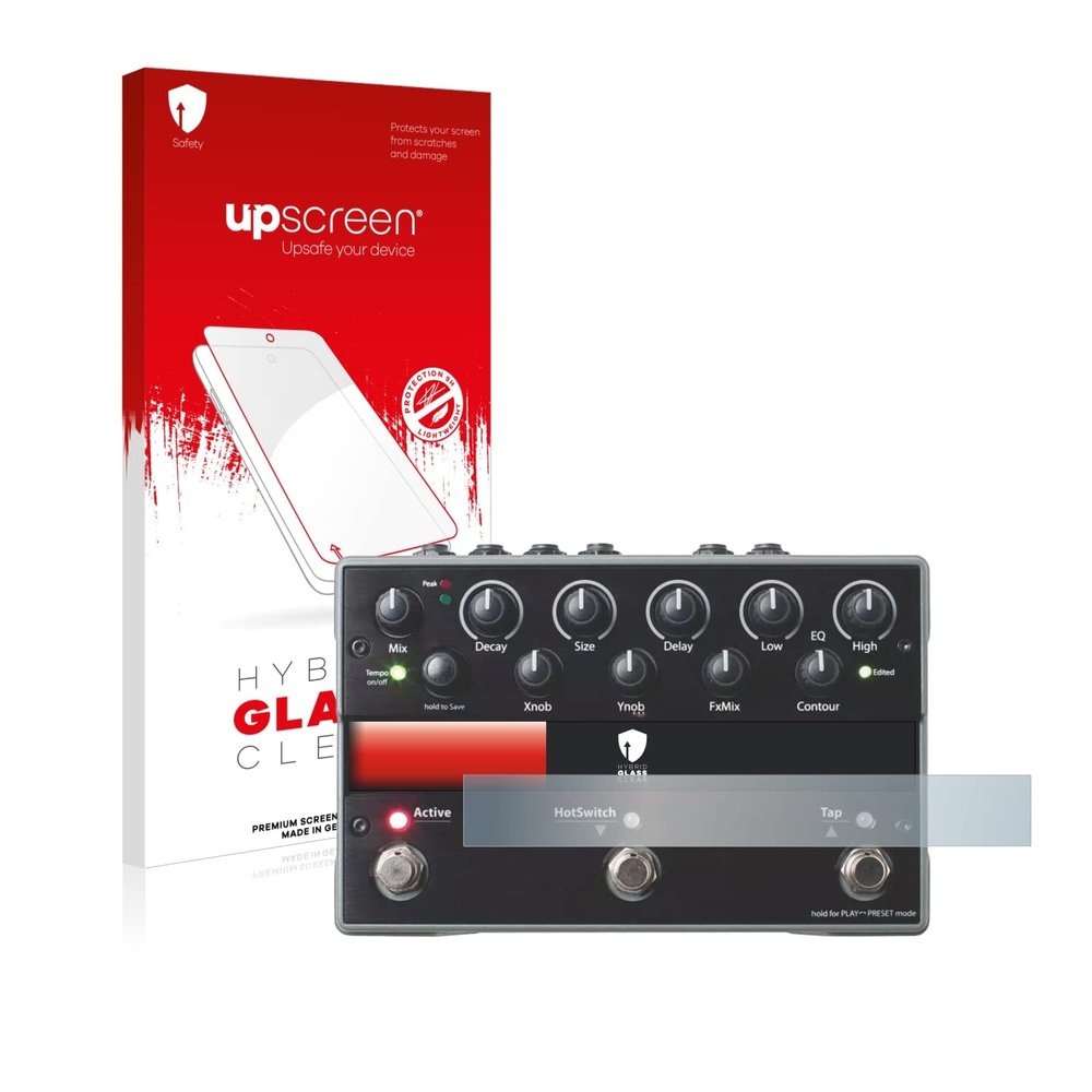 upscreen Screen Protector Film compatible with Eventide Space - 9H Glass Protection, Extreme Scratch Resistant