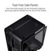 ASUS TUF Gaming GT502 ATX Full Tower PC Case, Tempered Glass, Tool-Free Side Panel, Modular Design, ARGB Hub, 2- Way Graphic Card Mounting Orientation Compatible, 360mm and 280mm Radiator Compatible view 4
