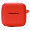 2 Pack DAYJOY Soft Silicone Protective Case Cover Compatible with Skullcandy Mod Earbuds, Protective Skin Sleeve with Key Chain (red+Green) view 2