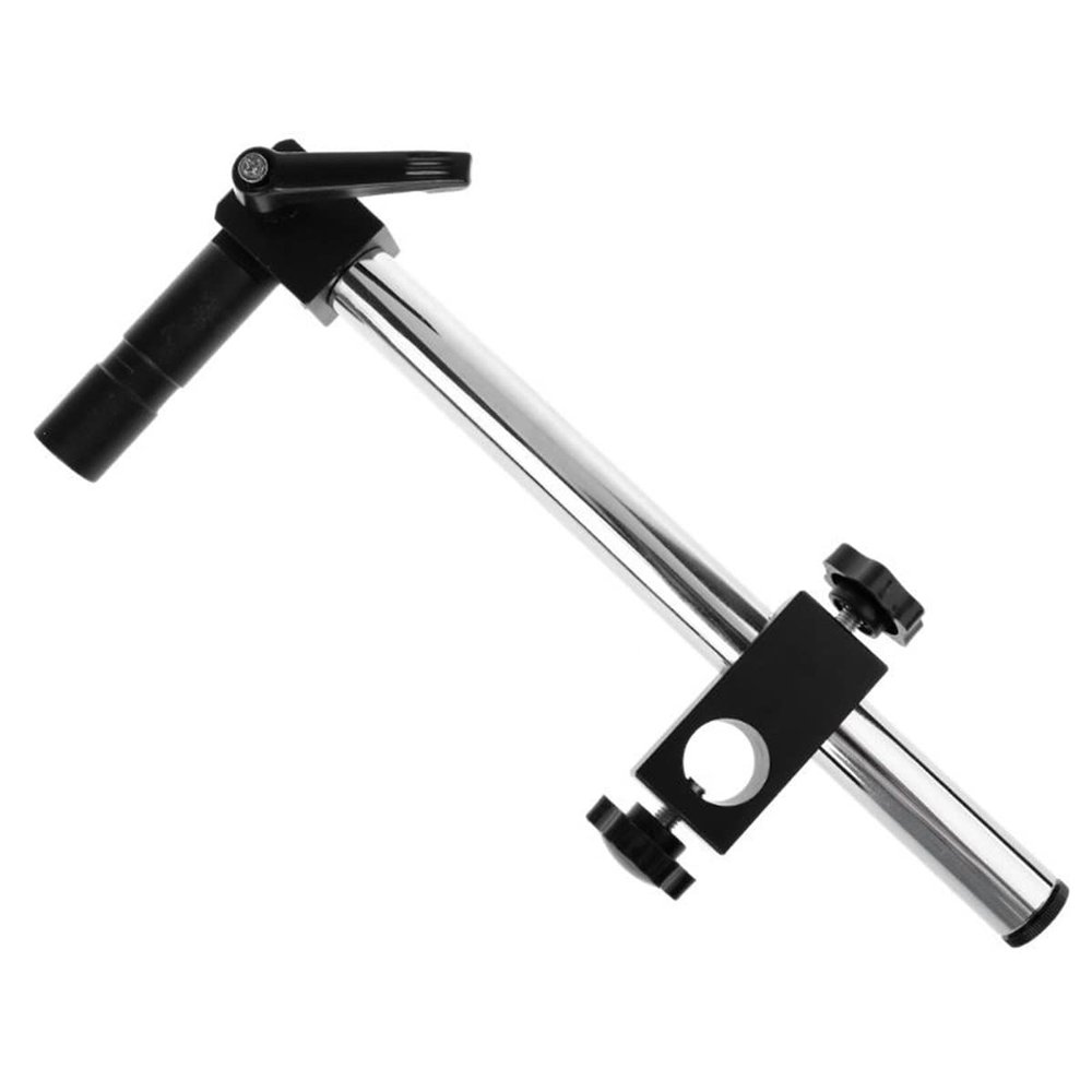 RADHAX Microscope Kit Diameter 25mm Heavy Duty Multi-axis Adjustable Metal Arm Support for Video Industry Microscope Table Stand Microscope Lens Adapters