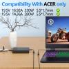 330W Ac Adapter 19.5V 16.92A Replacement A20-330P1A Compatible with Acer Predator Helios 300 N20C11 N20C3 N22C3 Laptop Charger view 4