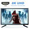 NFHK Left Angled Mini HDMI Male to HDMI 2.1 Female UHD Extension Gold Converter Adapter Support 8K 60hz HDTV view 4