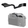 JJC Deluxe Aluminum Alloy Metal Thumb Up Grip for Fuji Fujifilm X-T5 XT-5 X-T4 X-T3 XT5 XT4 XT3 Camera with Hot Shoe Cover Protector Thumb Rest Support Black view 1