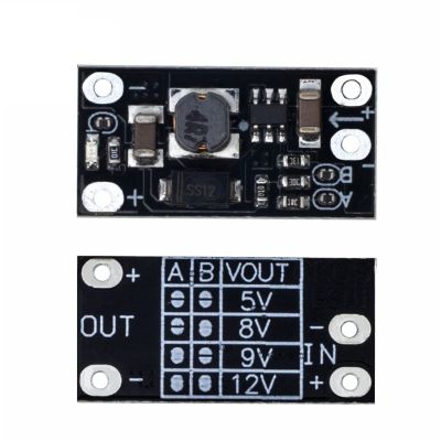 KENID Multi-Function Mini Boost Module Step Up Board 5V/8V/9V/12V 1.5A LED Indicator DIY Electronic Voltage Module 1Pcs