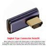 cablecc HDMI Male to HDMI 2.1 Female Low Profile Vertical 90 Degree Right Angled UHD Extension Adapter Support 8K 60hz HDTV view 4