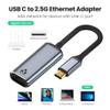 Cablecc USB-C USB3.1 Type-C to 2.5Gbps 2500Mbps GBE Gigabit Ethernet Network LAN Cable Adapter for Laptop view 3