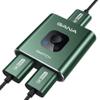 HDMI Switch 4k@60hz Splitter, GANA Aluminum Bidirectional HDMI Switcher 2 in 1 Out, Manual HDMI Hub Supports HD Compatible with Xbox PS5/4/3 Blu-Ray Player Fire Stick Roku (Green) view 1