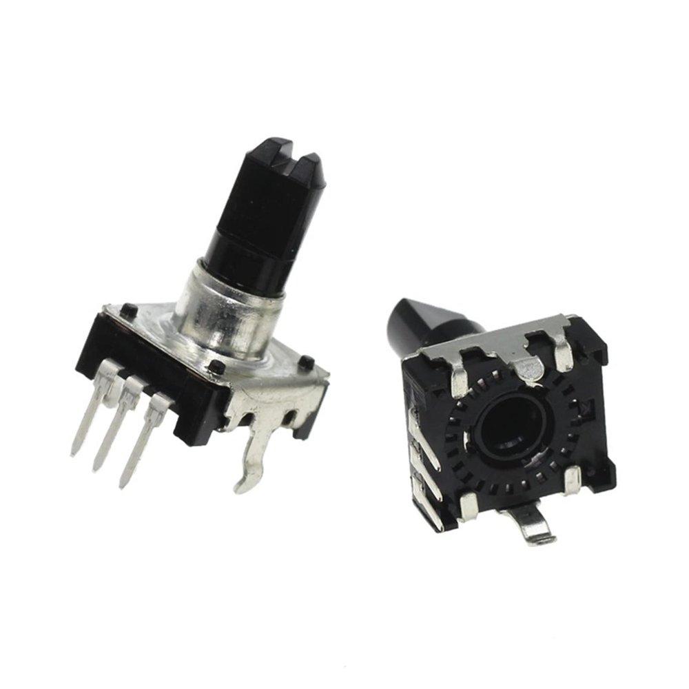 AHAFEI 5PCS EC12 E12 Audio Encoder 360 Degree Rotary Encoder Tripod