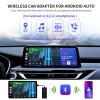 AACPLAY Wireless Android Auto Car Adapter Converts Wired Android Auto to Wireless, Android Auto Dongle Wireless for AA Smarphone, USB Type-A or Type-C Plug-in view 2