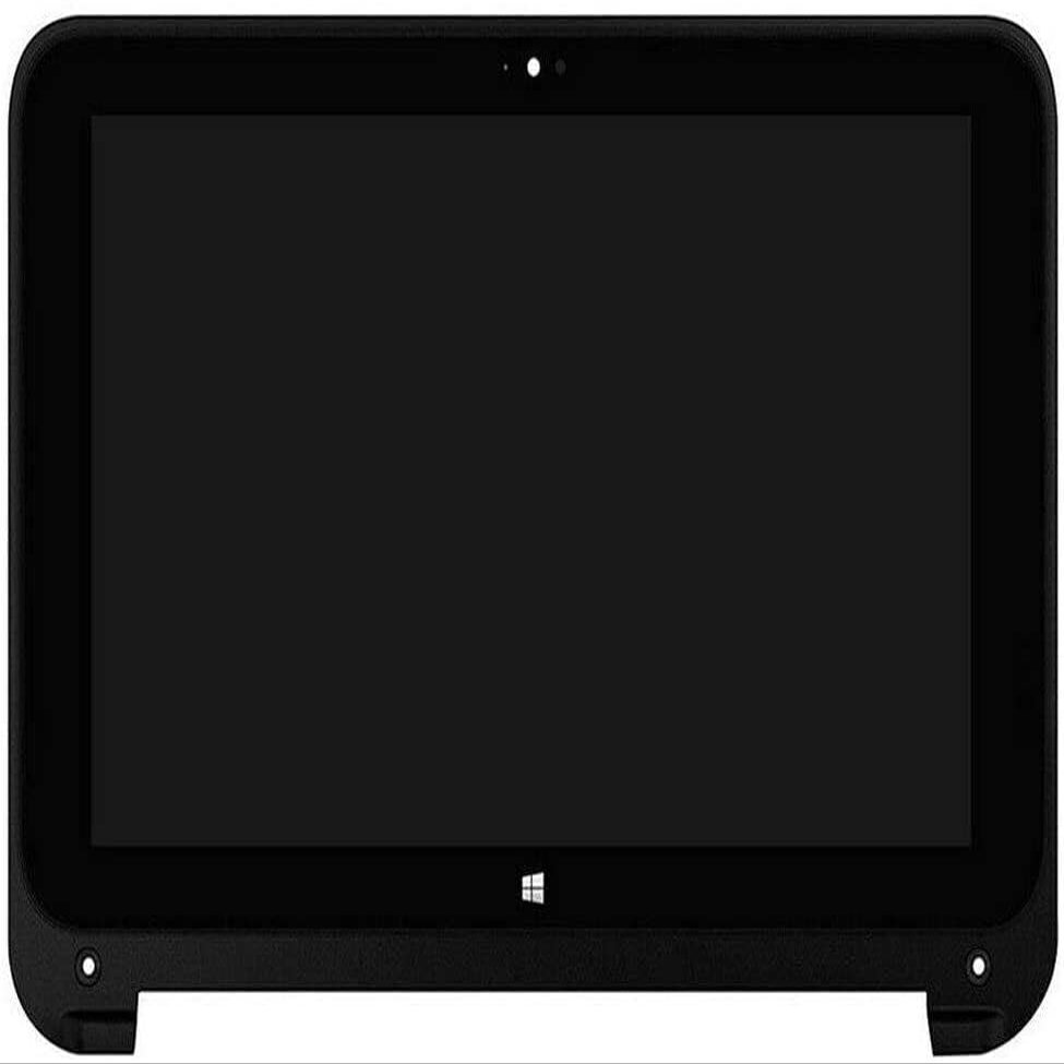 11.6" HD LCD Screen Display Touch Digitizer Bezel Assembly Replacement 755730-001 for HP Pavilion 11-N 11-N001XX 11-N010DX 11-N011DX 11-N012DX X360 PC