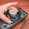 DMiotech 1W 8 Ohm 15mm Diameter Mini DIY Magnetic Speaker Internal Replacement Loudspeaker with Wire for Mobile Phone Black view 4