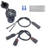 860201261 USB Plug with Dual Ports for Renegade g4 850 xrs 2017-2022, Replacement for REV Gen4 USB Power Outlet Kit view 2
