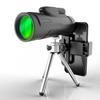 Aviator Pro Monocular, Handheld Pocket Scope for Bird Watching, Night Vision Optics for Adult, Professional Glass Optic Smartphone Monocular with Phone Holder and Tripod view 1