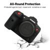 Easy Hood Camera Case for Canon EOS R5C Mirrorless Camera, Anti-Scratch Soft Silicone Rubber Case Protective Body Housing Protector Skin Cover-Black view 4