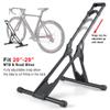 CHEPARK Bike Floor Stand Rack- Indoor Bike Stand for Garage/Home - Bike Storage Bicycle Parking Rack Fit 20-29 Mountain Road Bikes (1 Bike Rack) view 2
