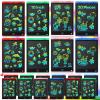 20 Pcs LCD Writing Tablet for Kids 10 Inch Electronic Doodle Board Colorful Screen Doodle Board Erasable Pad Drawing Pad for Kids Toddler 6 Years Old Educational Learning Toy (Black Screen) view 1