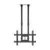 RHSH TV Mount Bracket Heavy Duty TV Hanger 50"-80" Double Pole Adjustable Ceiling TV Bracket Extension Tilt TV Ceiling Mount, Max VESA 600x400mm Up to 154lbs TV Stand for Heavy Duty view 1