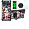 jioeuinly ATT Motivate 2 Case Compatible with ATT Motivate 2 Phone Case Cover [with Tempered Glass Screen Protector][Hard PC + Soft Silicone][Ring Support] [Luminous Effect] YGH-MXX view 1