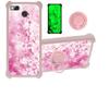 jioeuinly Fairphone 3 Case Compatible with Fairphone 3 Phone Case Cover [with Tempered Glass Screen Protector][Hard PC + Soft Silicone][Ring Support] [Luminous Effect] YGF-MH view 1