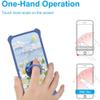 jioeuinly ATT Motivate 2 Case Compatible with ATT Motivate 2 Phone Case Cover [with Tempered Glass Screen Protector][Hard PC + Soft Silicone][Ring Support] [Luminous Effect] YGL-CJ view 4