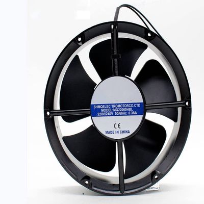MQ22060HBL 220/240V 0.38A 220X220X60MM 2-Wire Cooling Fan