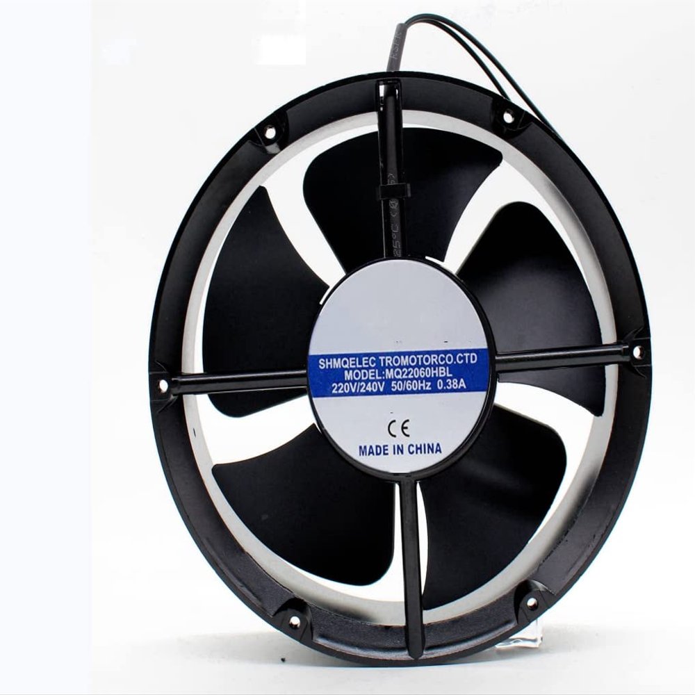MQ22060HBL 220/240V 0.38A 220X220X60MM 2-Wire Cooling Fan
