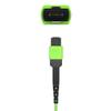 AMPCOM MPO to FC Breakout Cable 50/125m Multimode OM5(12 Fiber, MPO to FC, Type B, LSZH/Riser, UPC, Lime Green) 1m (3ft) view 4