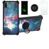 Jitterbug Smart 3 Case Compatible with Lively Smart Phone Case Cover [with Tempered Glass Screen Protector][Hard PC + Soft Silicone][Ring Support] [Luminous Effect] YGH-YH view 1