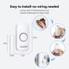 Door Window Alarm for Kids Safety, VOXON Door Alarm for Home Security Personal Security Window Alarms Sensor Burglar Door Alarm for Home, Cars, Sheds, Caravans DIY Kit Pack of 4 view 3