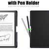 BOZHUORUI Case for 10.2" Kindle Scribe 2022/2024 Tablet - Slim Lightweight PU Leather Book Folio Cover with Pen Holder & Auto Sleep/Wake, Black view 3