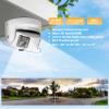 HIK-Tech US 8MP Panoramic Fixed Turret Network Camera24/7 Hours Full Time Color180 Viewing AngleFocus on Human and Vehicle Classification Based on Deep Learning(DS-2CD2387G2P-LSU/SL) view 2