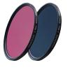 52-82mm IR680 IR720 IR760 IR850 IR950 Infrared Infra-red IR Filter 720nm Fun Artistic Photography Camera Lens Filter(72MM,IR950) view 3