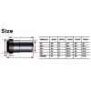 Microscope Kit 20.2mm 1 pcs 10X Biological Microscope Objective Lens Microscope Lens Adapters view 3