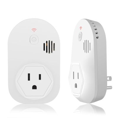 Briidea Power Failure Alarm with LED Indicator & 80dB Siren, Powered by Rechargeable Battery (Included), Perfect for Monitoring Refrigerators, Freezers, Sump Pumps, Aquariums