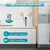 Briidea Power Failure Alarm with LED Indicator & 80dB Siren, Powered by Rechargeable Battery (Included), Perfect for Monitoring Refrigerators, Freezers, Sump Pumps, Aquariums view 2