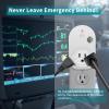 Briidea Power Failure Alarm with LED Indicator & 80dB Siren, Powered by Rechargeable Battery (Included), Perfect for Monitoring Refrigerators, Freezers, Sump Pumps, Aquariums view 4