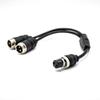 GX16 2 Pin Straight Cable Female to Male Y Type 1 to 2 20cm view 3