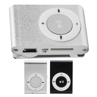 Mp3 Player Spotify, Clip on Mp3 Player Reproductor De Musica Walkmans with Earphone and USB Cable()