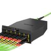 AMPCOM MPO to LC Breakout Cable 50/125m Multimode OM5(8 Fiber, MPO to LC, Type B, LSZH/Riser, UPC, Lime Green) 25m (82ft) view 4