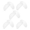 12 Pairs Silicone Eyeglass Nose Pads Glasses Nose Pads Pad Replacement Kit Non-Slip for Sunglasses Reading/Myopia Regular Glasses Universal view 2