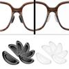 12 Pairs Silicone Eyeglass Nose Pads Glasses Nose Pads Pad Replacement Kit Non-Slip for Sunglasses Reading/Myopia Regular Glasses Universal view 4