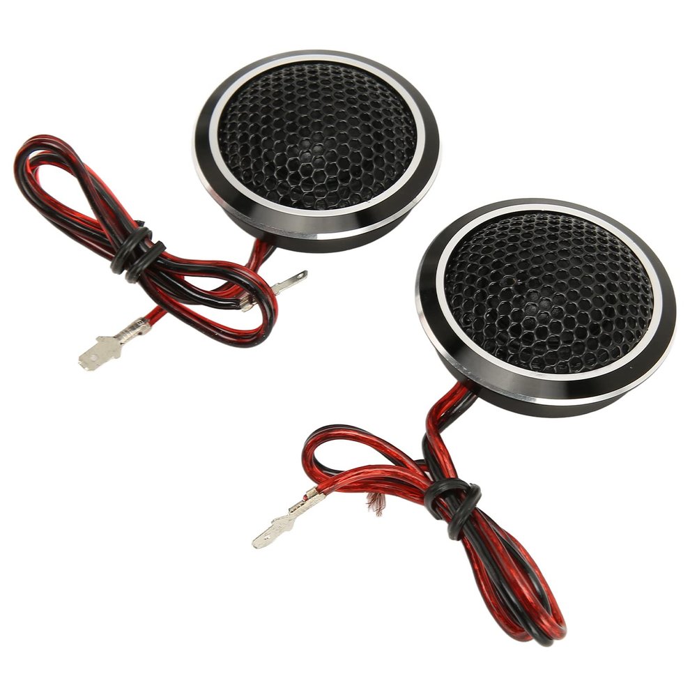 Estink Car Speakers, Compact Car Dome Tweeters, Improve The Clarity of Music, for All Car Audio Systems