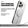 cellhelmet Fast Magnetic Wireless Charging Pad 15W MagSafe Compatible with iPhone 16 15 14 13 12 & Airpods for Mag Fast Charging - Qi2 Compatible view 3