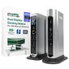 Plugable 16-in-1 Thunderbolt 4 Dock  Dual 4K Monitors for M4/M5 MacBook Air/Pro, 100W Charging, 2X HDMI, 2X DisplayPort, 2.5G Ethernet, 7X USB, MicroSD/SD Card Reader, Windows & USB4 Compatible view 1
