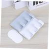 Zerodeko 2pcs Wall Mounted Phone Holder Adhesive Mobile Charging Stand for Tablets and Phones Creative Storage Rack for Bedroom Kitchen and Office view 3