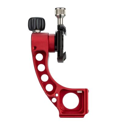 GT2 Red Tomahawk v2 Gimbal Head Attachment for Ball Head or Panning Bases and Monopods (Red)