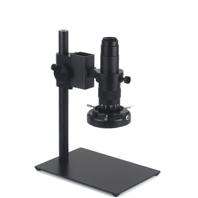 RADHAX Microscope Kit HDMI 38MP USB Digital Video Microscope Camera Industrial 180X Zoom C-Mount Lens Microscope Lens Adapters (Color : C Stand Lens led)